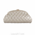 Chanel Pale Gold Timeless Clutch