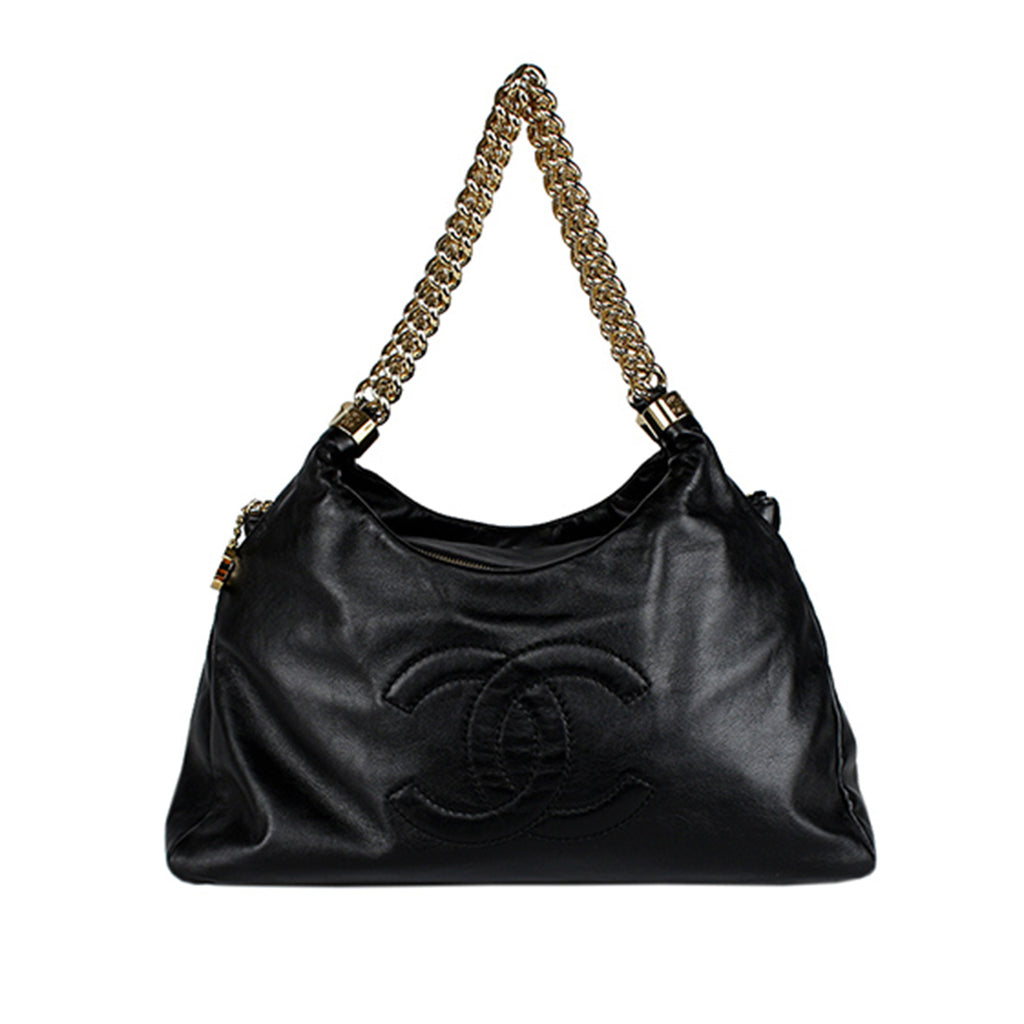 Chanel Black  Rodeo Drive Hobo Bag