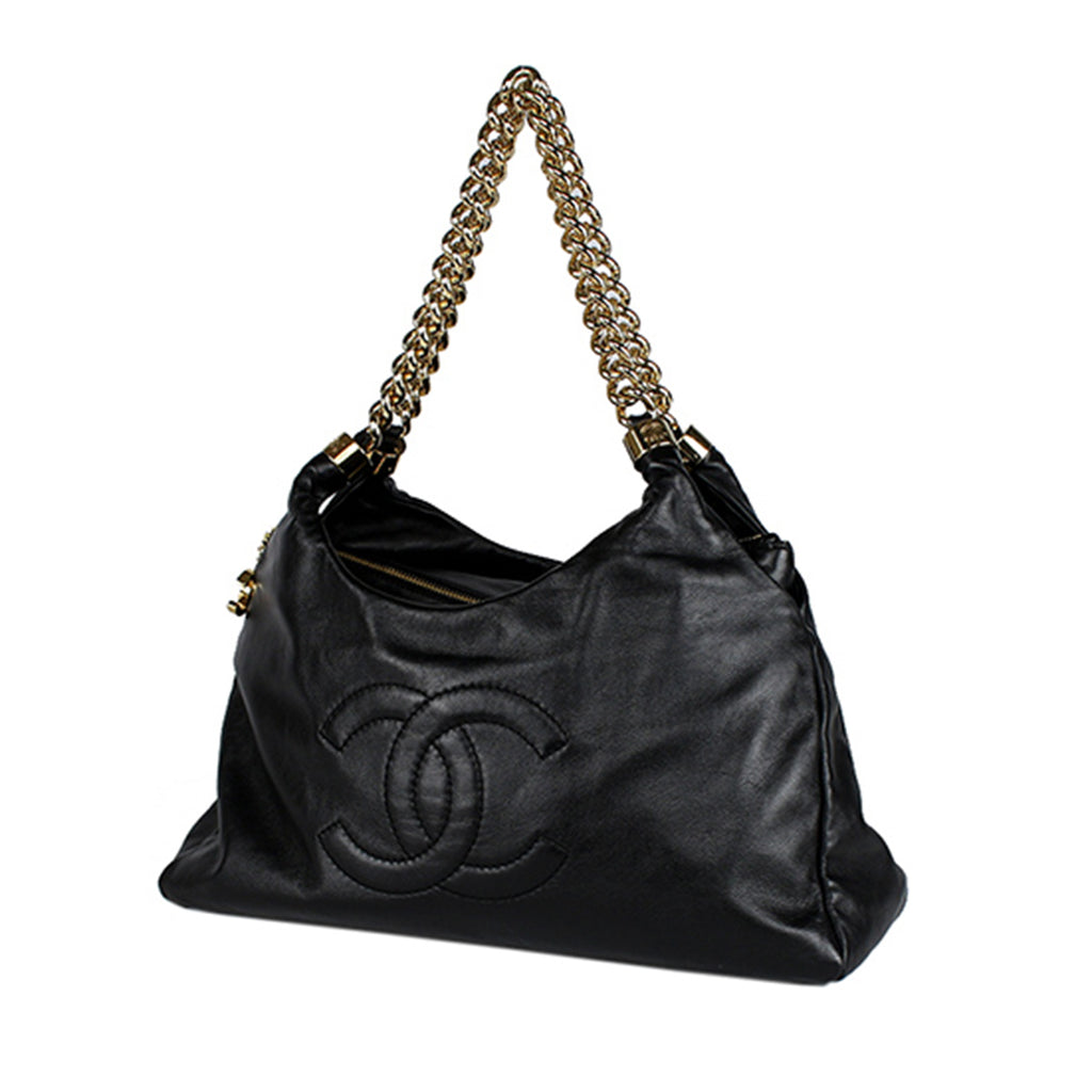 Chanel Black  Rodeo Drive Hobo Bag