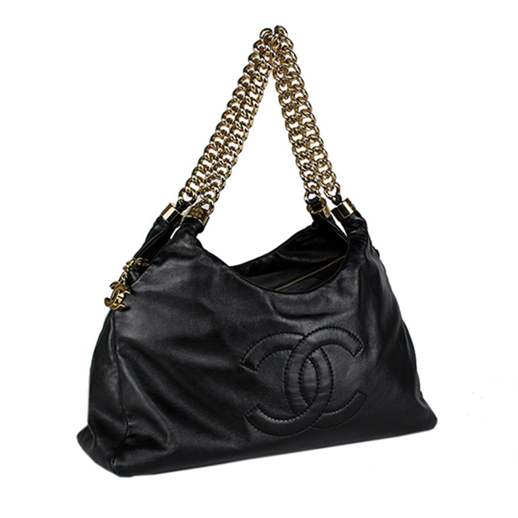 Chanel Black  Rodeo Drive Hobo Bag