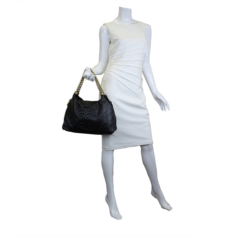 Chanel Black  Rodeo Drive Hobo Bag