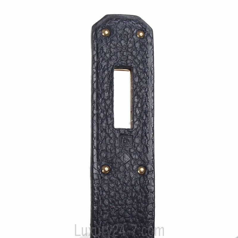 Hermes Indigo Vache Trekking Birkin 35