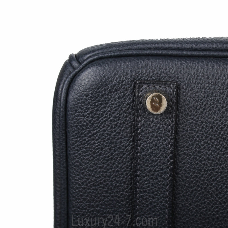 Hermes Indigo Vache Trekking Birkin 35