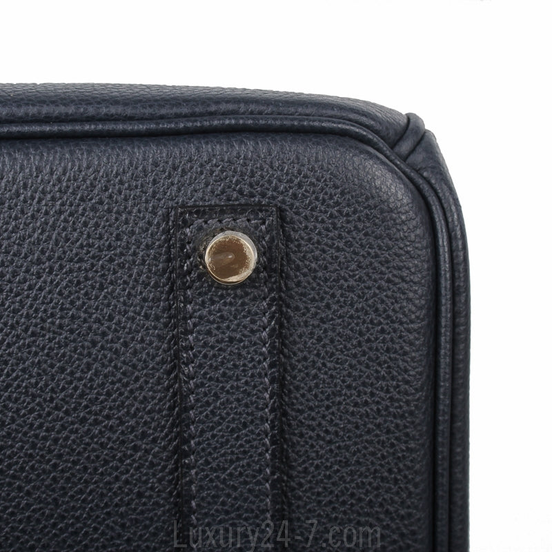 Hermes Indigo Vache Trekking Birkin 35