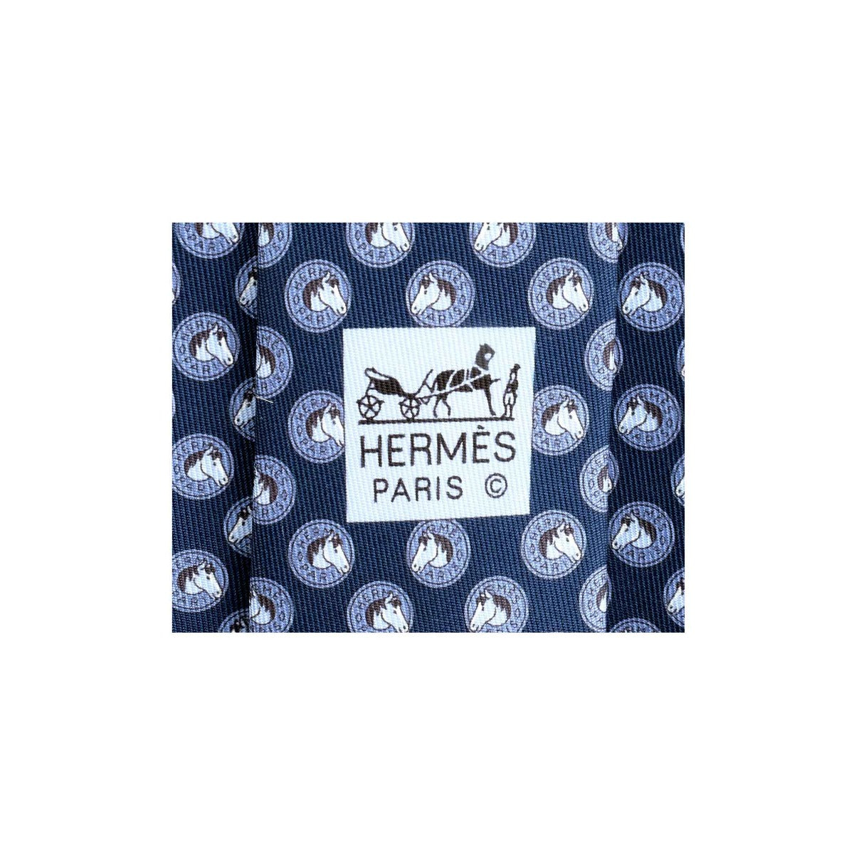 Hermés Cheval Sellier Tie