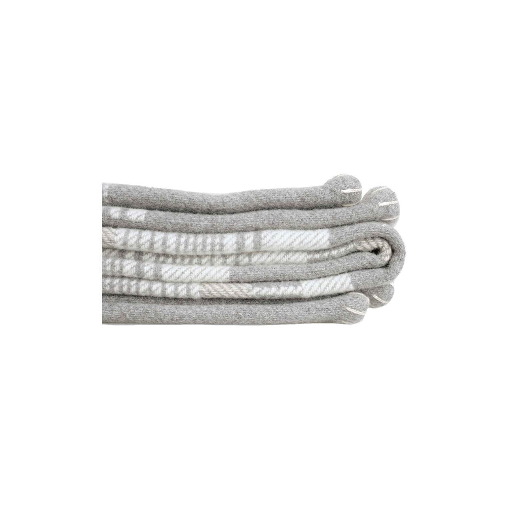 Hermés Wool Cashmere Avalon Paper Block Blanket Gray