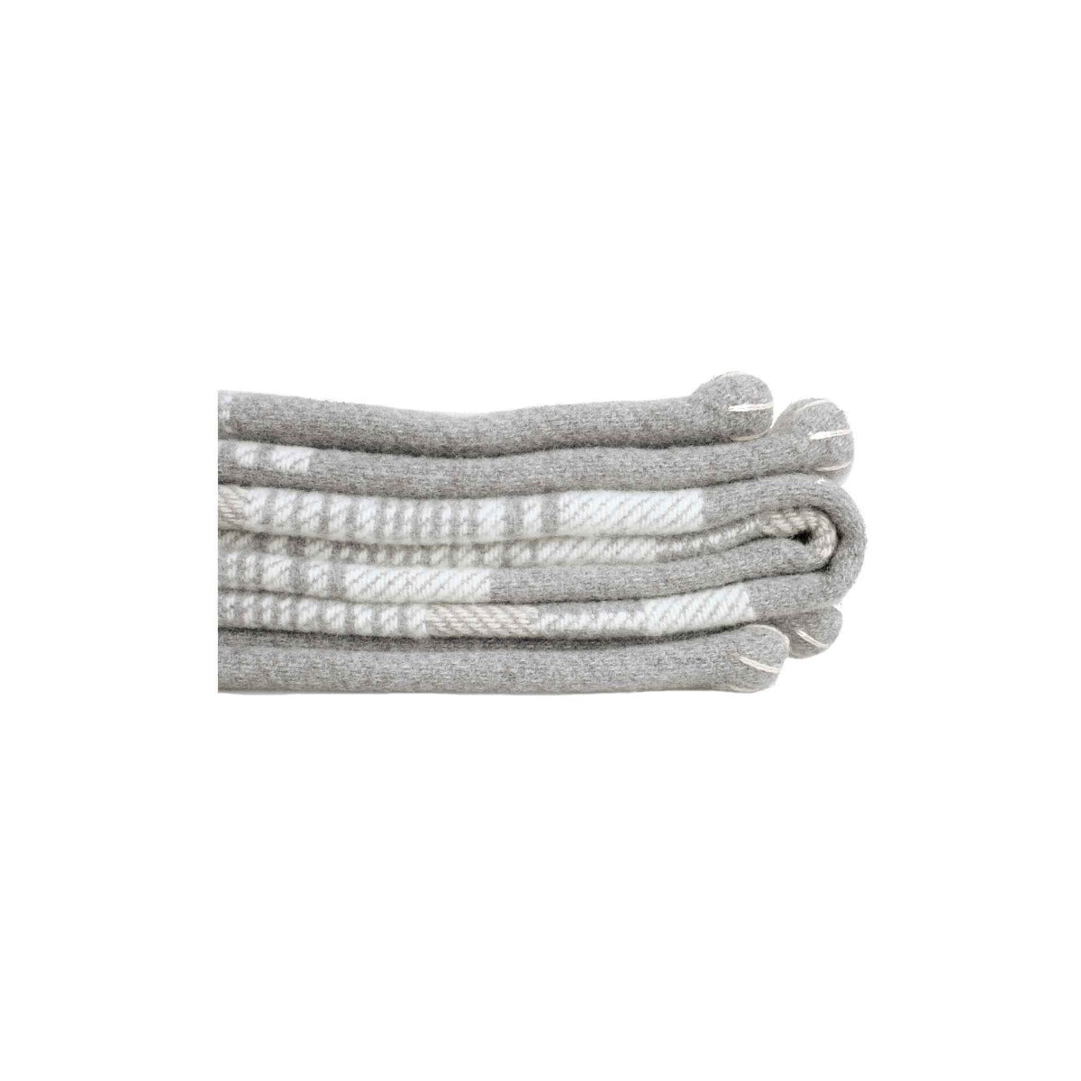 Hermés Wool Cashmere Avalon Paper Block Blanket Gray
