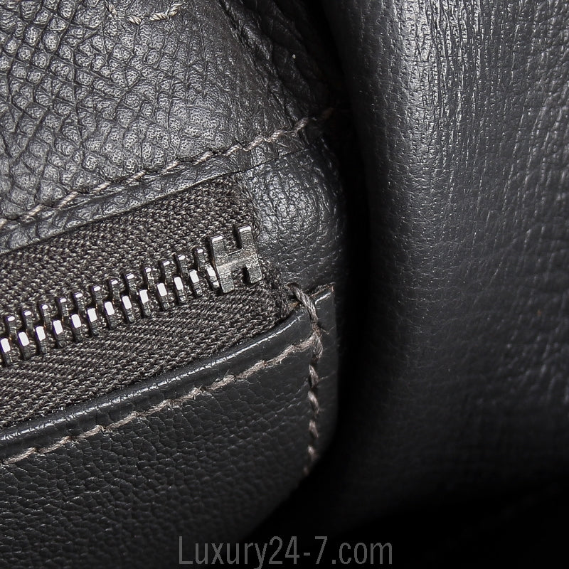 Hermes Graphite Epsom Kelly Sellier 28