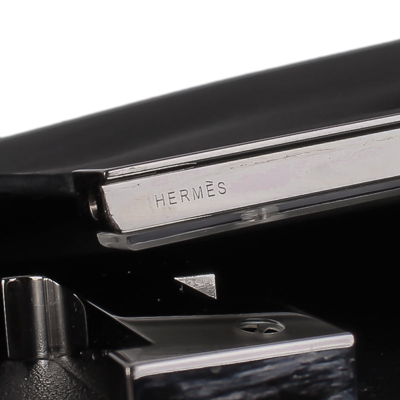 Hermès Black Noir Veau Swift Constance 24