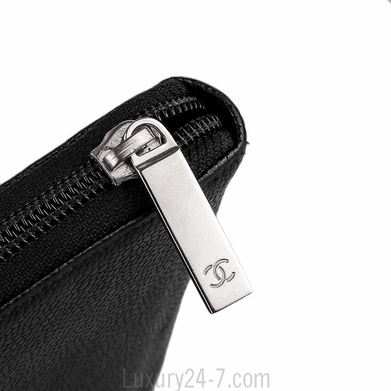 Chanel Black Timeless Organizer Wallet