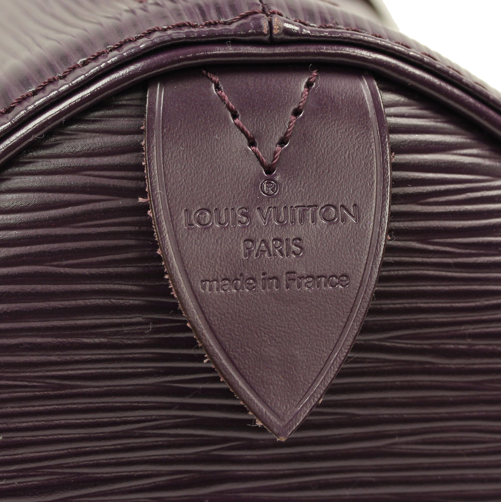 Louis Vuitton Epi Speedy 30 Cassis