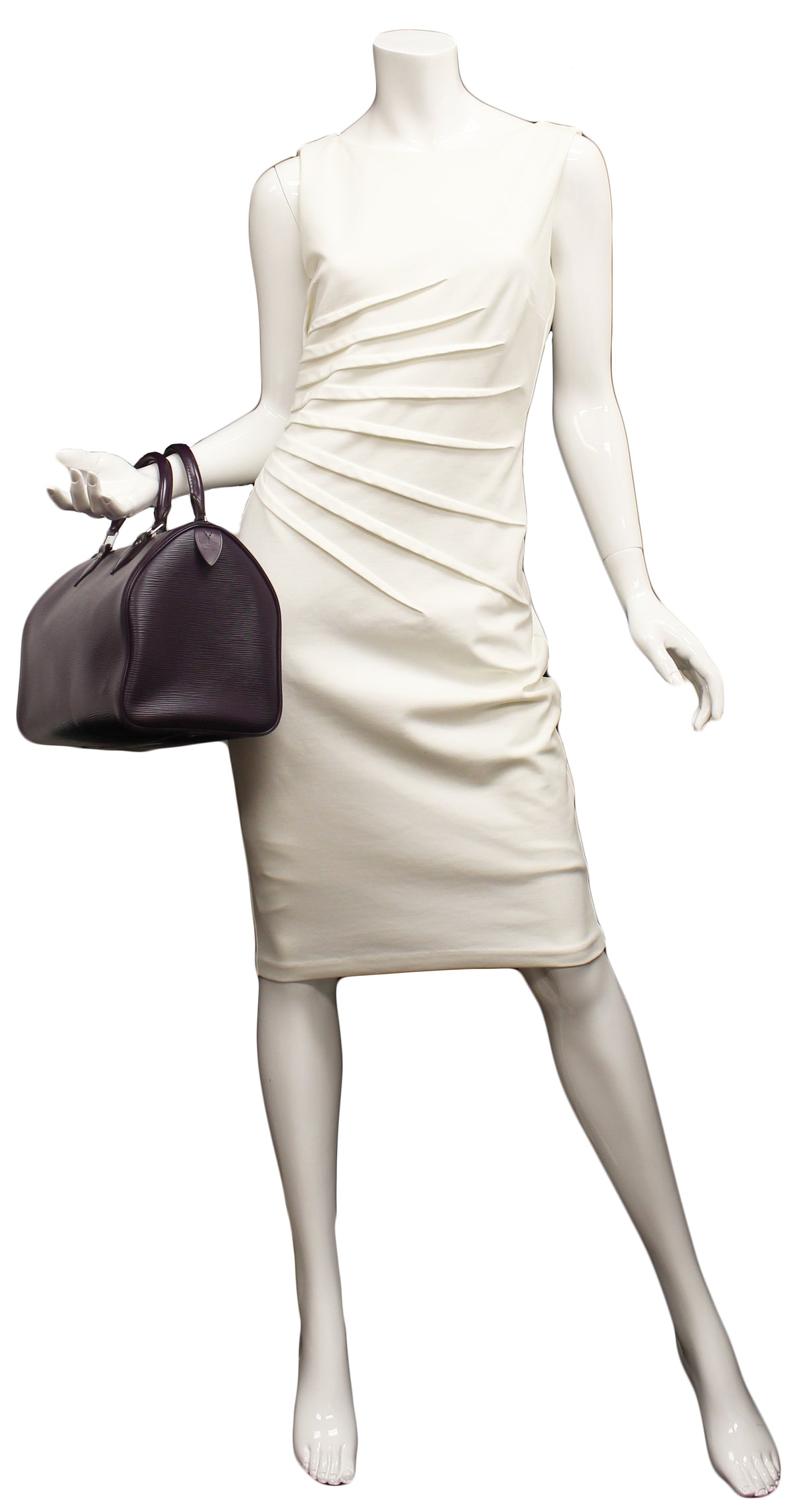 Louis Vuitton Epi Speedy 30 Cassis