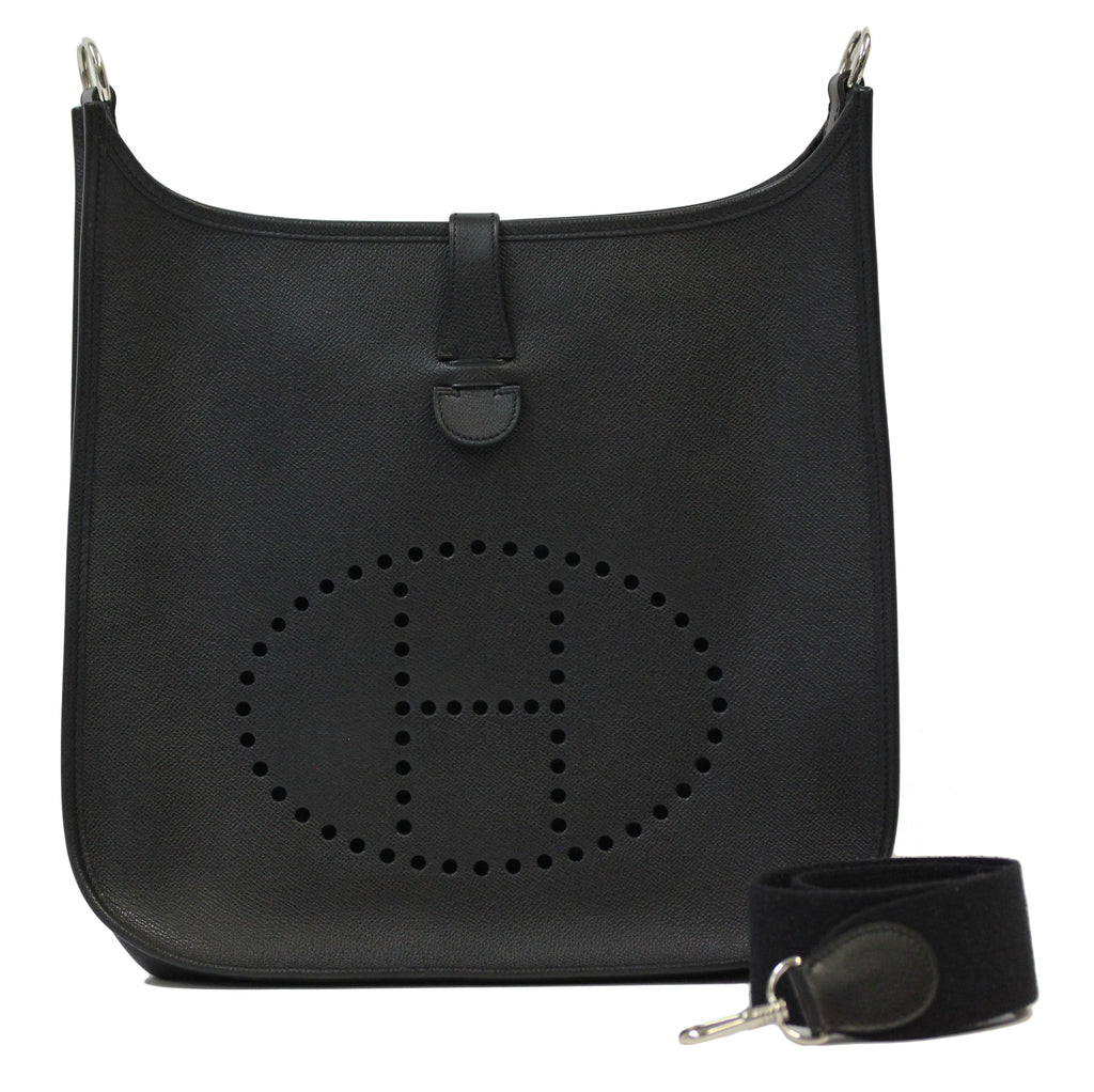 Hermès Black  Evelyn  III GM