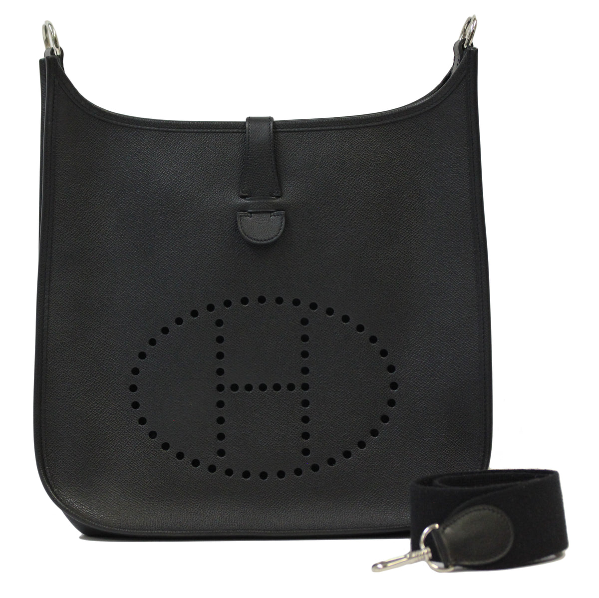 Hermès Black  Evelyn  III GM