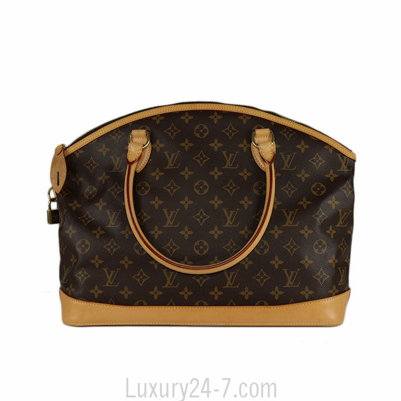 Louis Vuitton Monogram Lockit Horizontal Tote Bag
