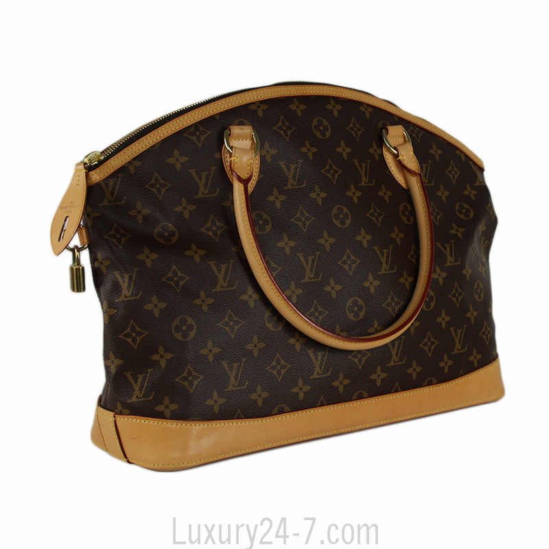 Louis Vuitton Monogram Lockit Horizontal Tote Bag