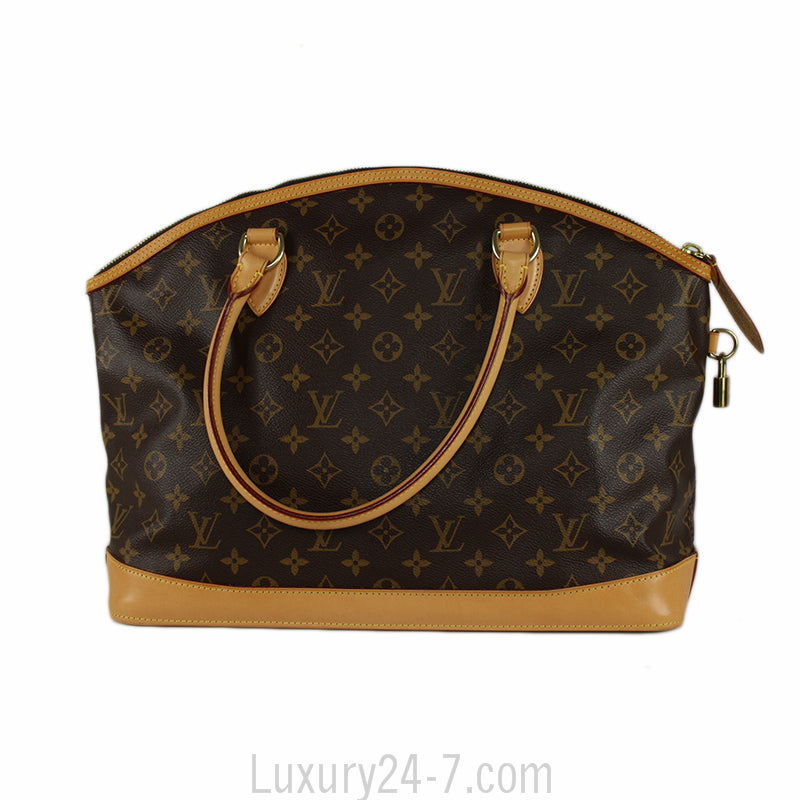 Louis Vuitton Monogram Lockit Horizontal Tote Bag