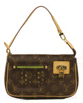 Louis Vuitton Limited Edition Monogram Perforated Pochette Handbag