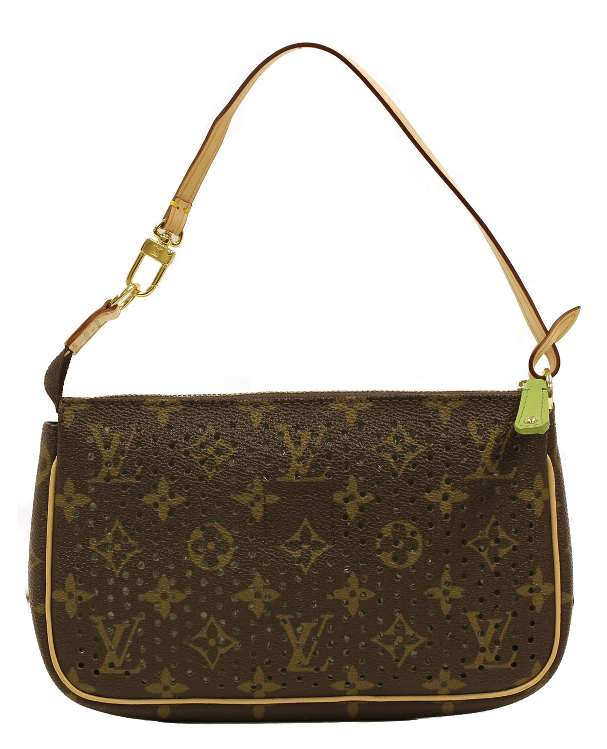 Louis Vuitton Limited Edition Monogram Perforated Pochette Handbag