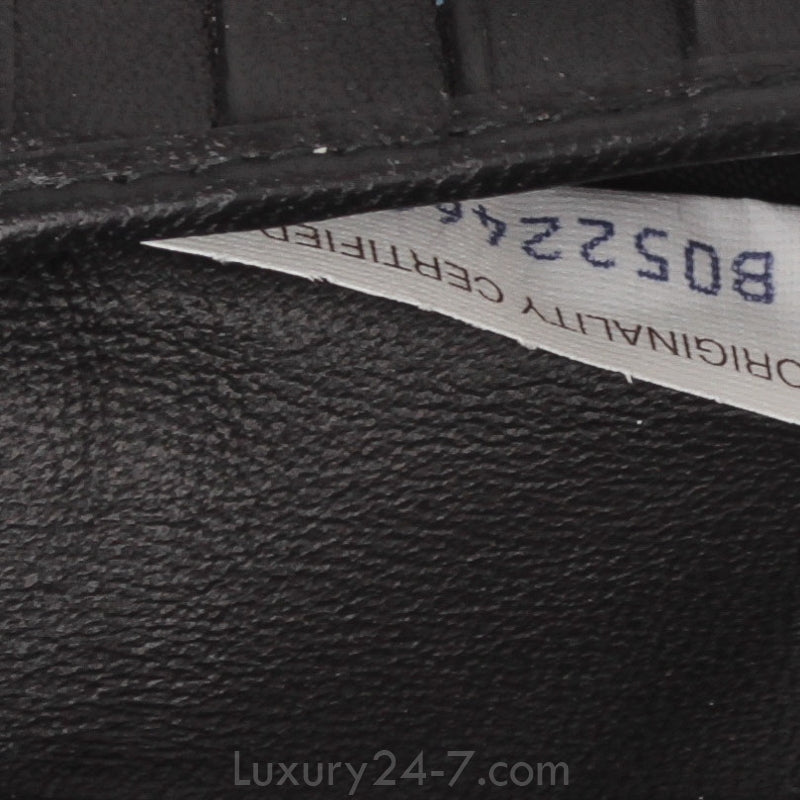 Bottega Veneta Blue Intrecciato Bifold Wallet