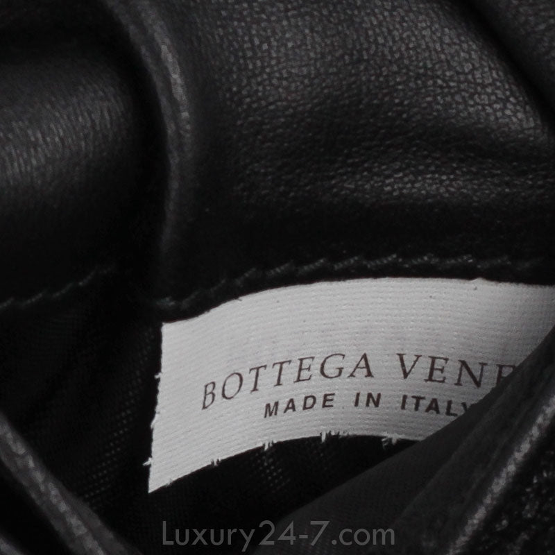 Bottega Veneta Blue Intrecciato Bifold Wallet