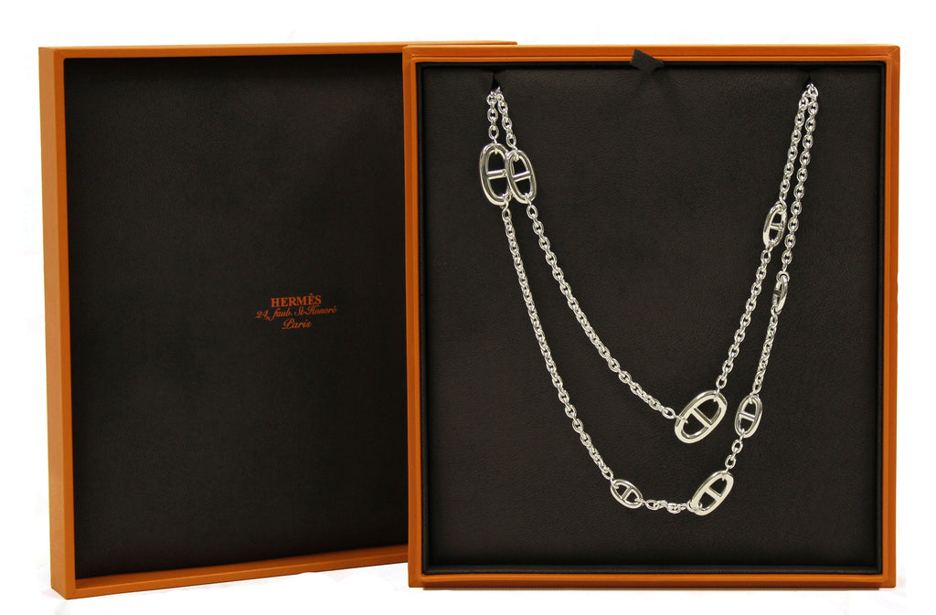 Hermes Farandole 160  Sterling Silver Necklace