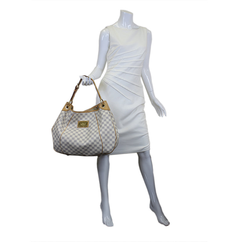 Louis Vuitton Damier Azur Galliera GM Hobo Bag