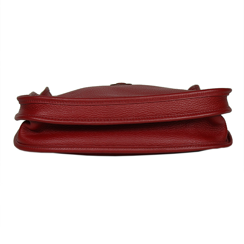 Hermes Rouge Garance Evelyne III PM Bag