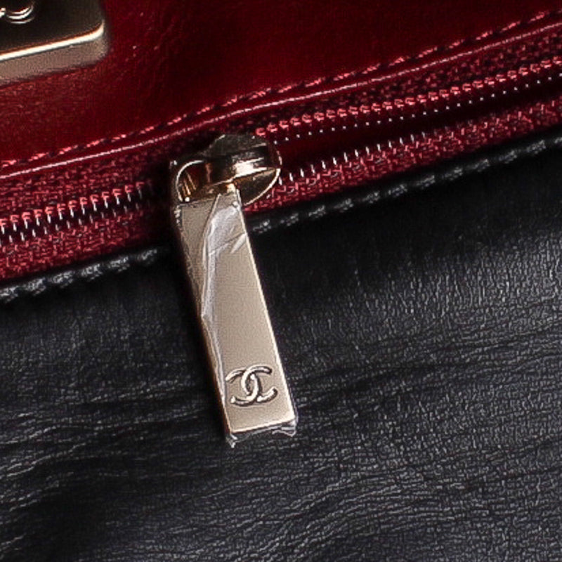 CHANEL Lambskin Quilted Medium Westminster Pearl Flap bag
