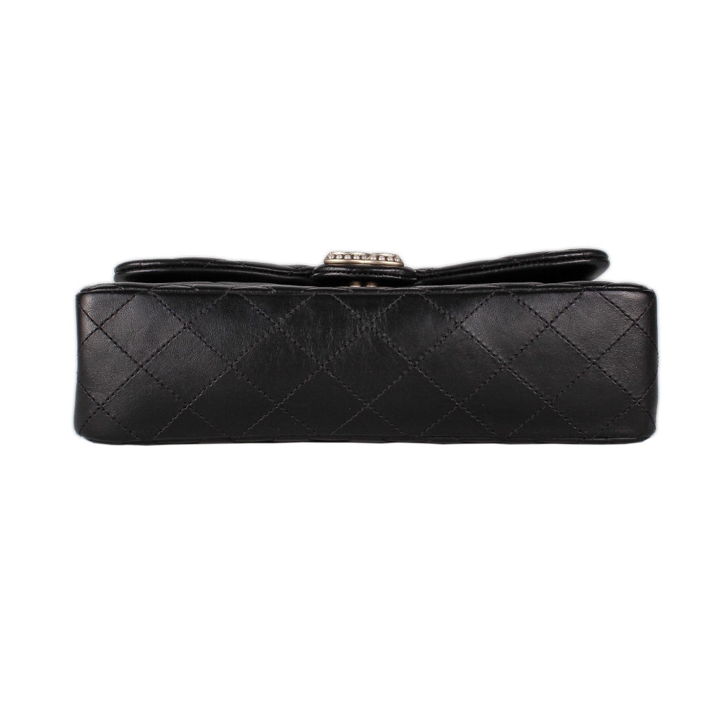 CHANEL Lambskin Quilted Medium Westminster Pearl Flap bag