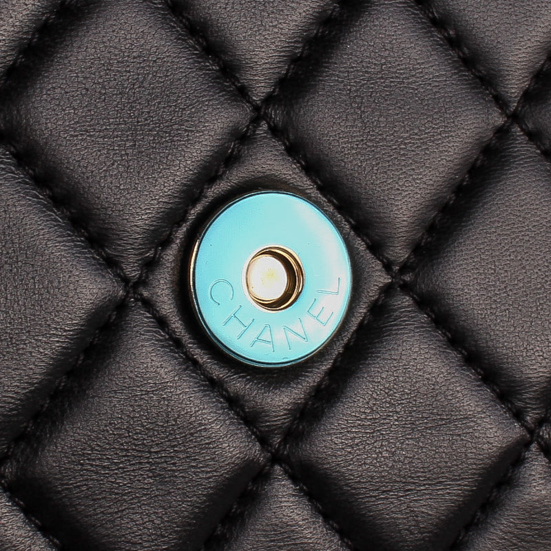 CHANEL Lambskin Quilted Medium Westminster Pearl Flap bag
