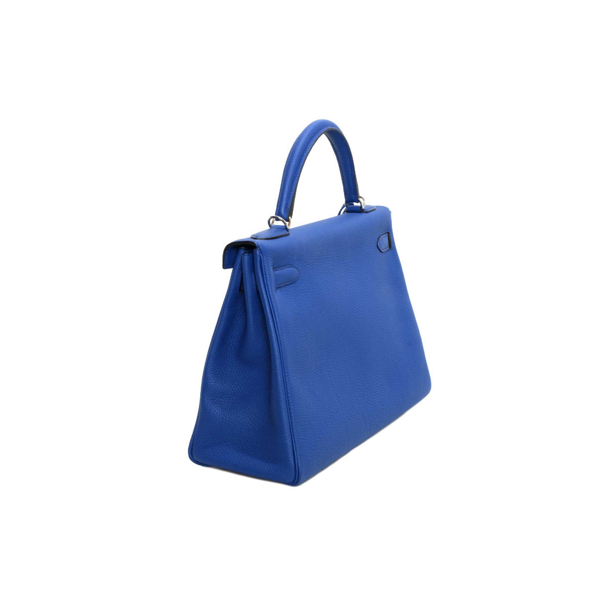Hermès Blue Electric Togo Kelly Retourne 32