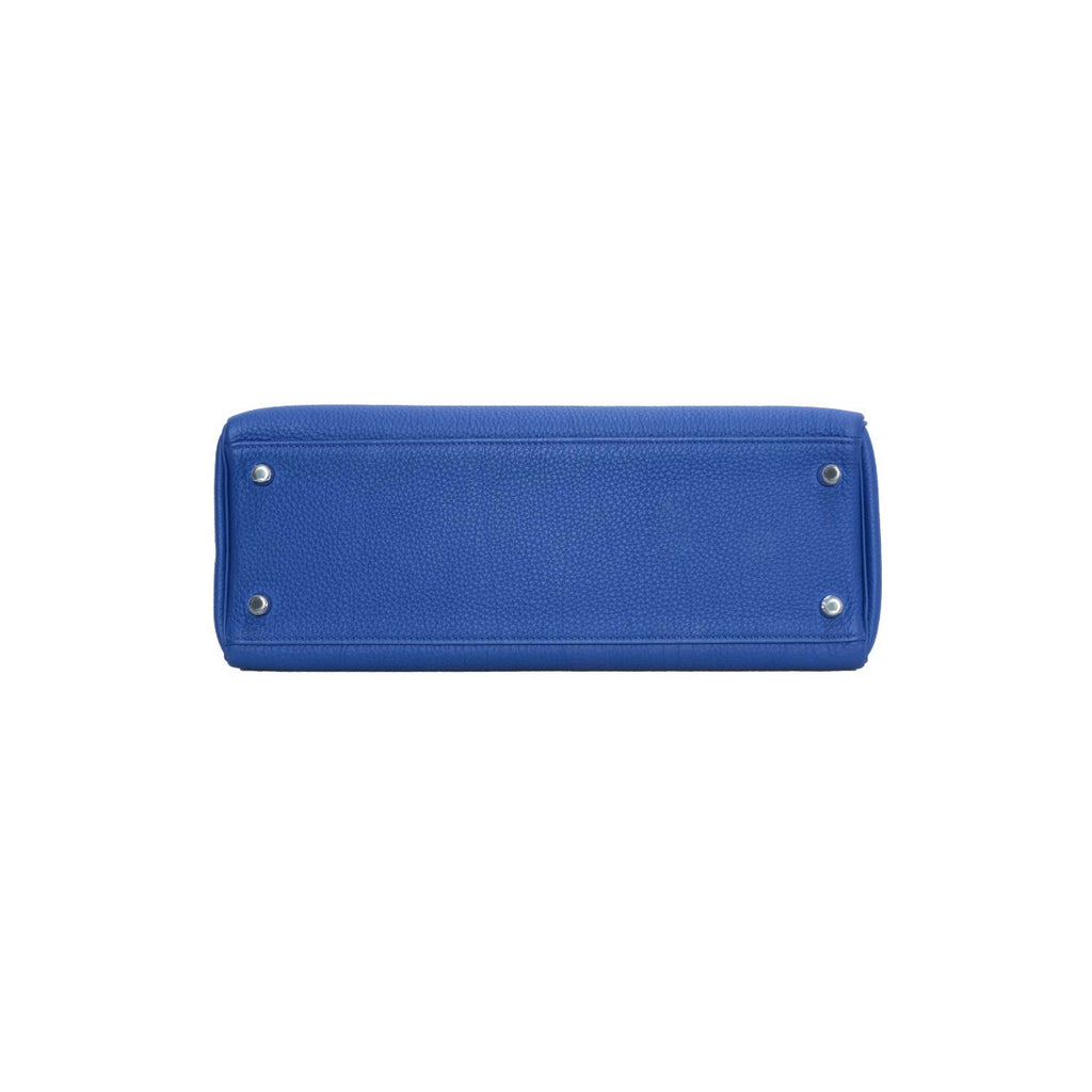 Hermès Blue Electric Togo Kelly Retourne 32