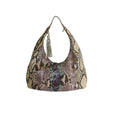 Gucci Soho Large Hobo Grape Multi-Color Python Bag