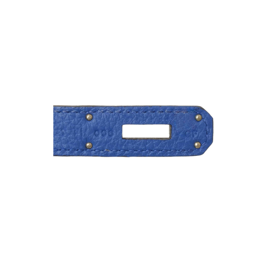 Hermès Blue Electric Togo Kelly Retourne 32