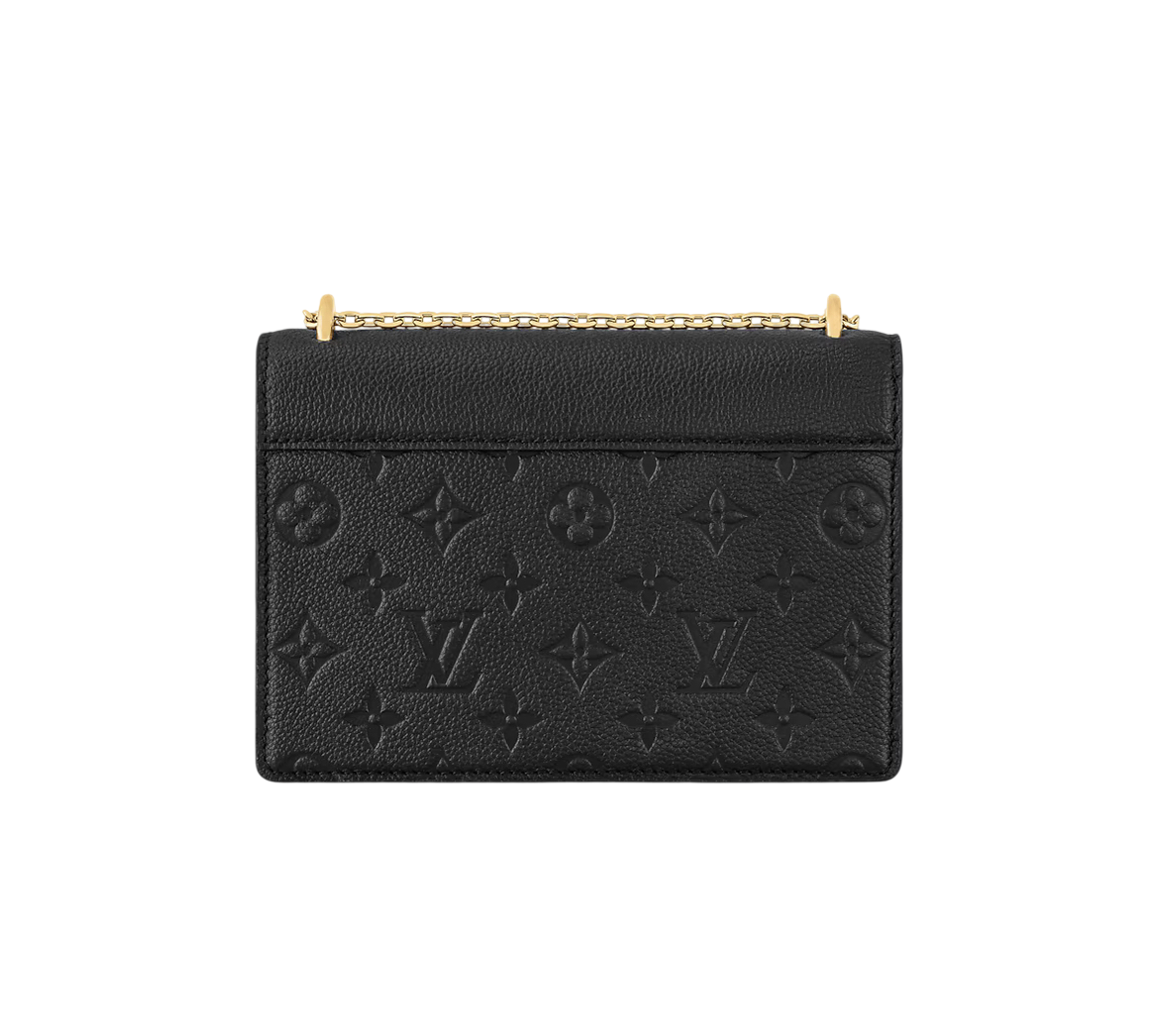 Louis Vuitton Black Empriente Wallet on Chain Rosy
