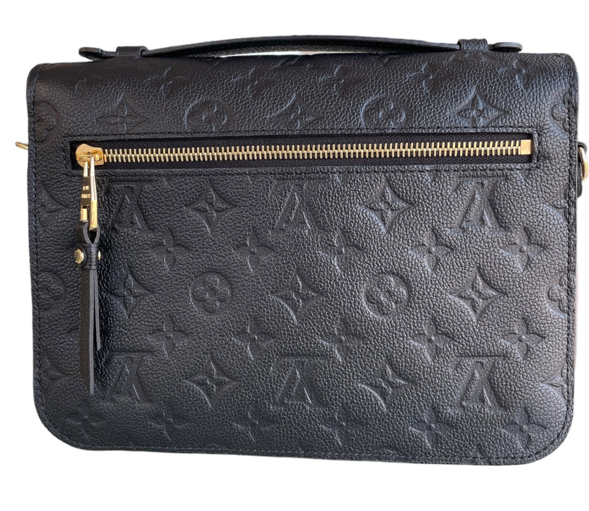 Louis Vuitton Black Empreinte Pochette Metis Bag
