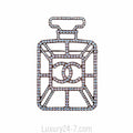 Chanel Perfume Bottle CC Brooch