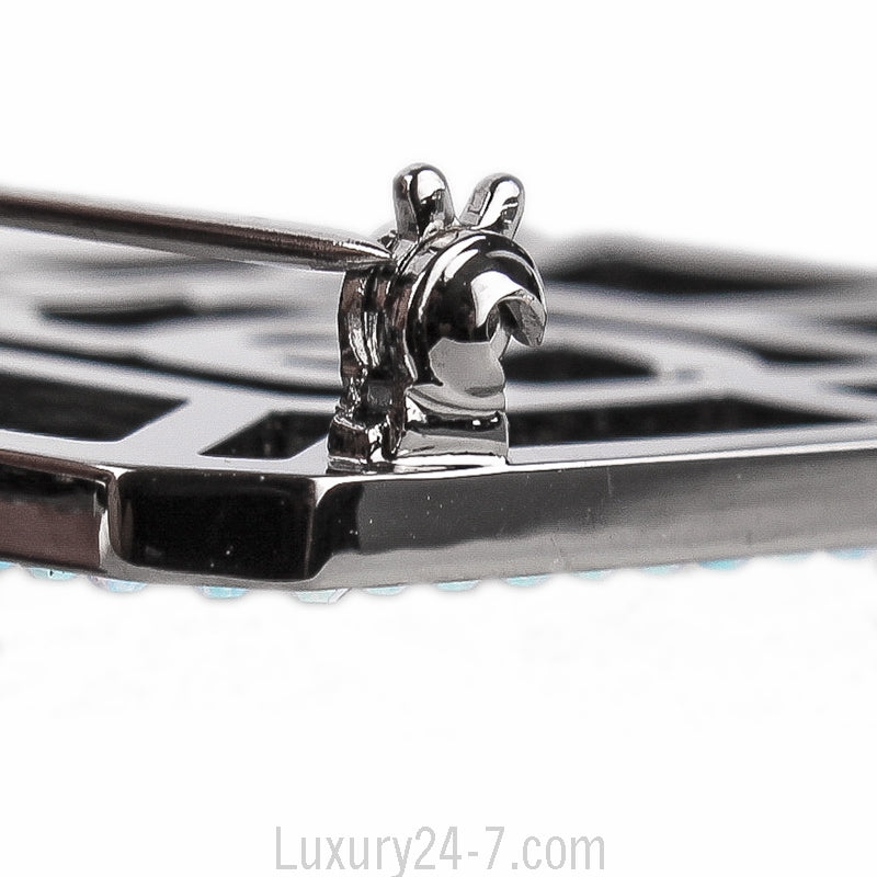 Chanel Perfume Bottle CC Brooch