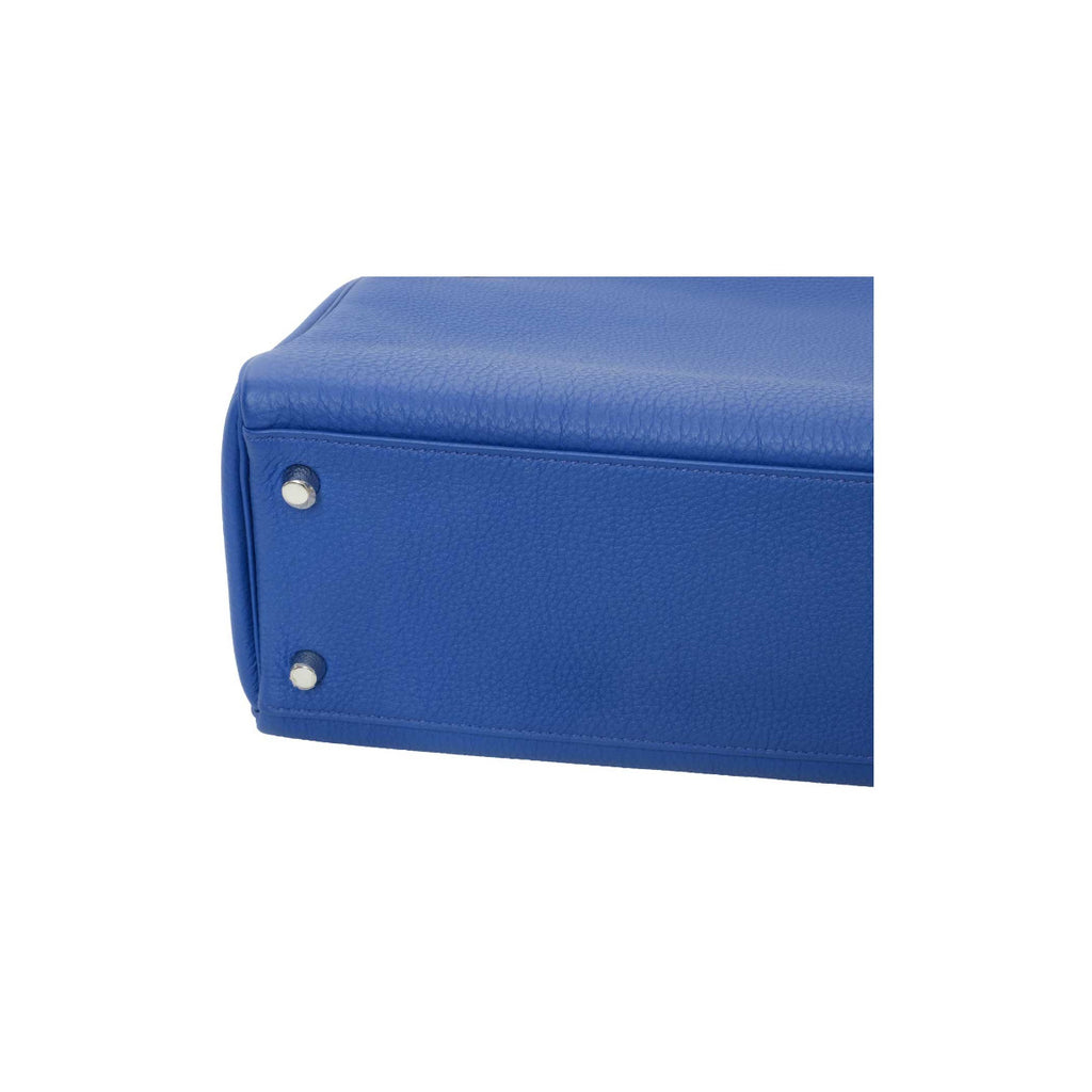 Hermès Blue Electric Togo Kelly Retourne 32
