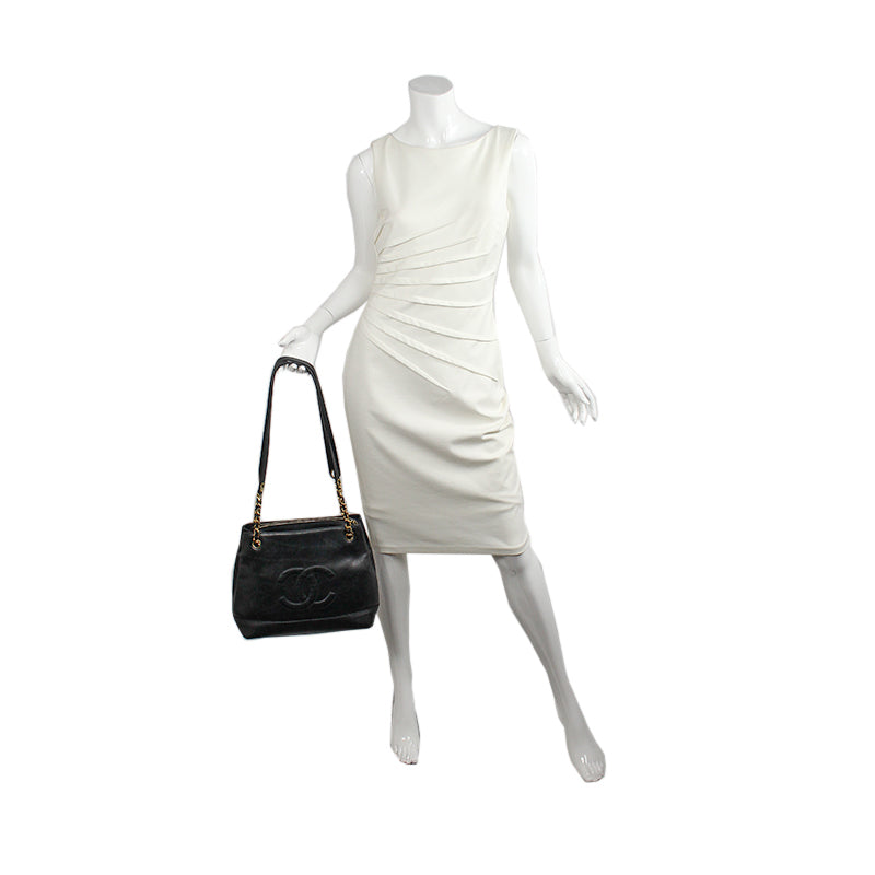 Chanel Black Caviar Vintage Shoulder Bag