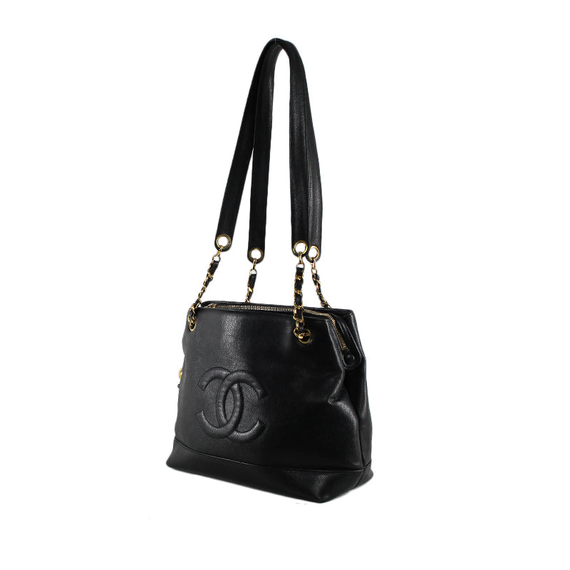 Chanel Black Caviar Vintage Shoulder Bag