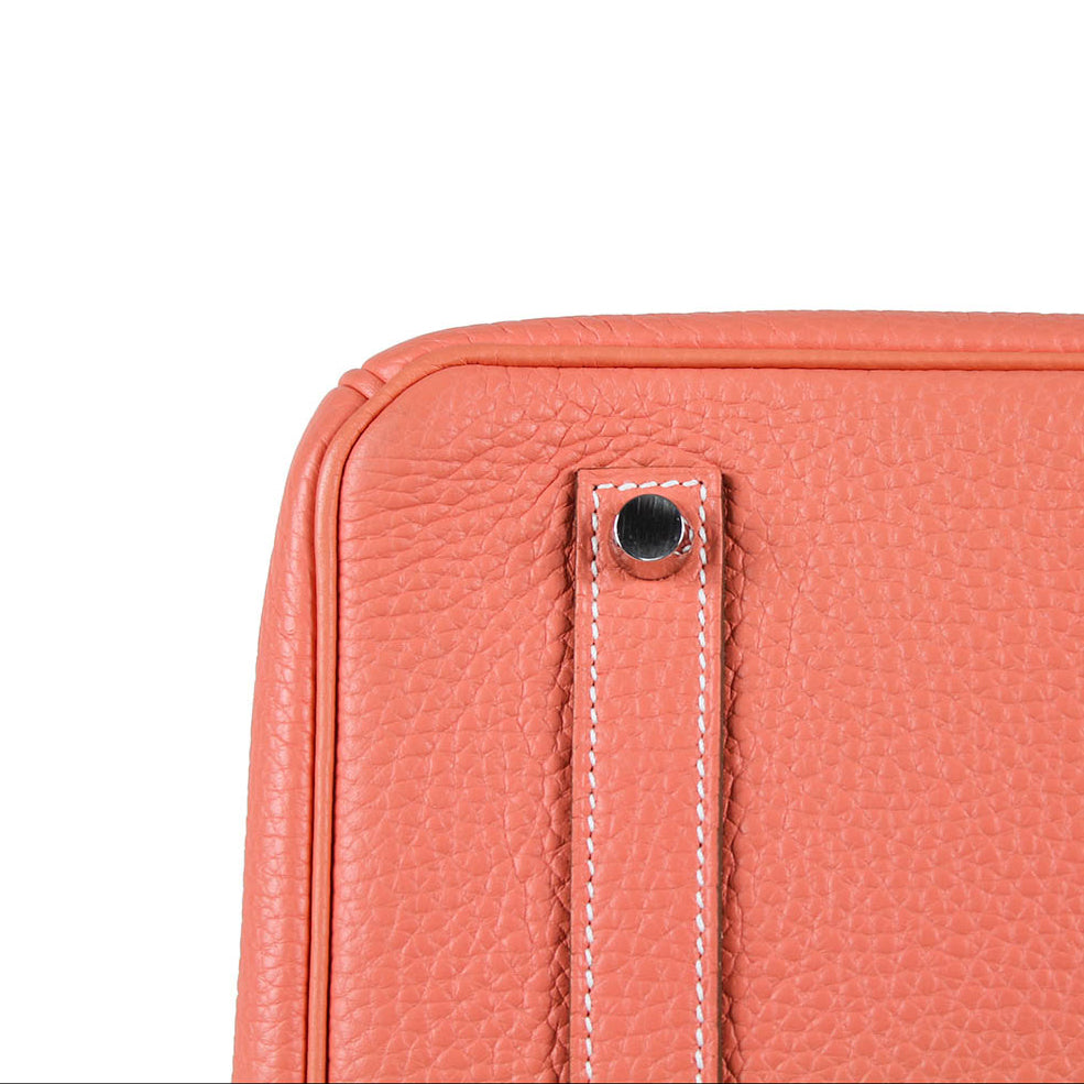Hermes Clemence Leather Crevette Birkin 35cm