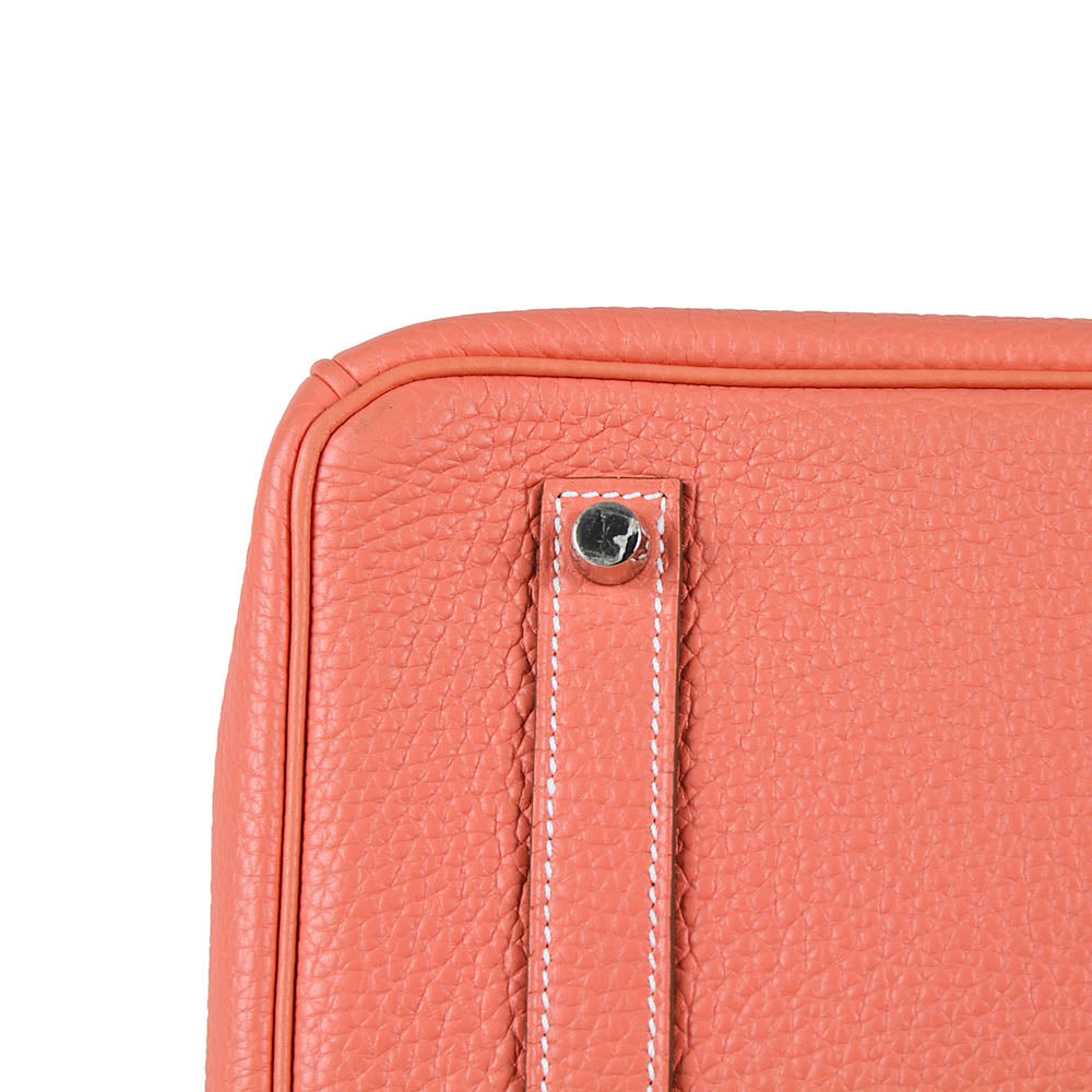 Hermes Clemence Leather Crevette Birkin 35cm