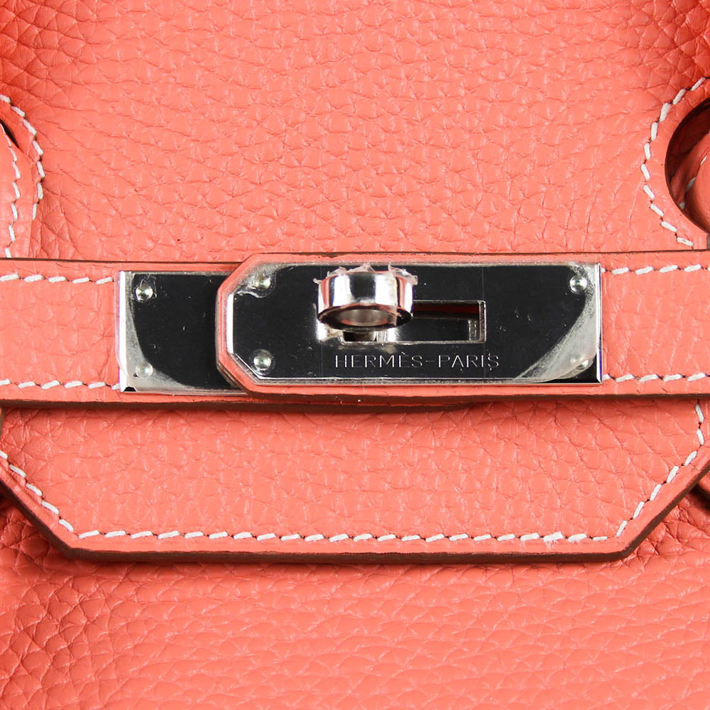 Hermes Clemence Leather Crevette Birkin 35cm