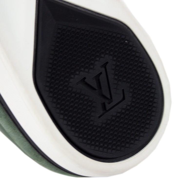 Louis Vuitton Green Monogram Twister Slip-On Sneaker