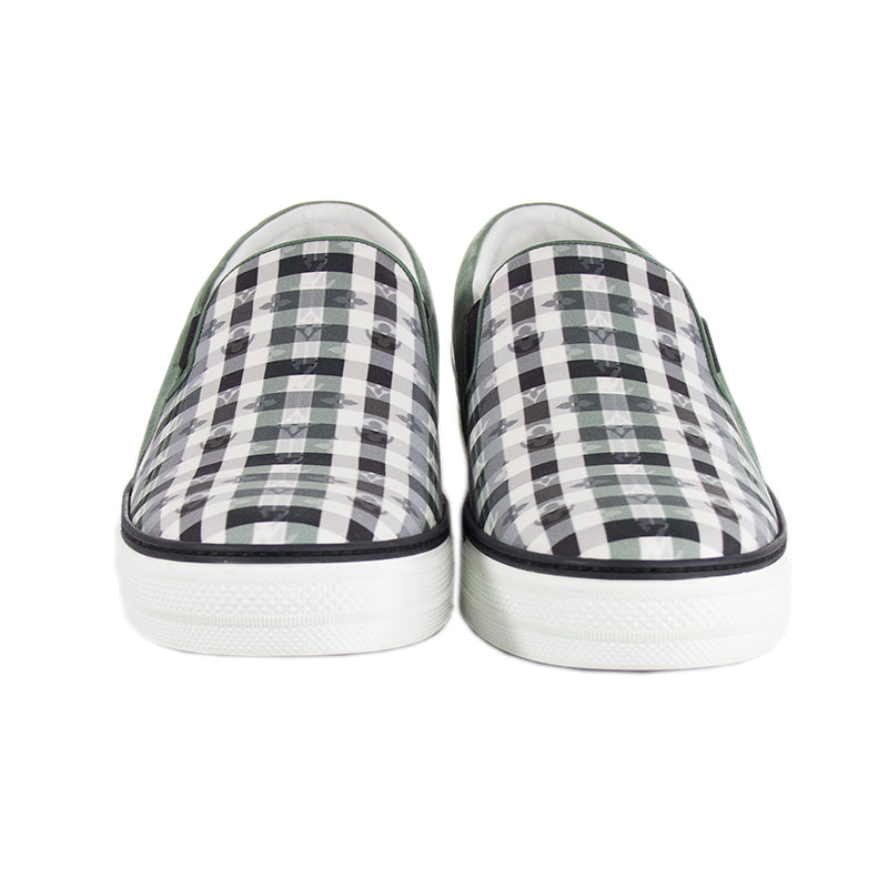 Louis Vuitton Green Monogram Twister Slip-On Sneaker