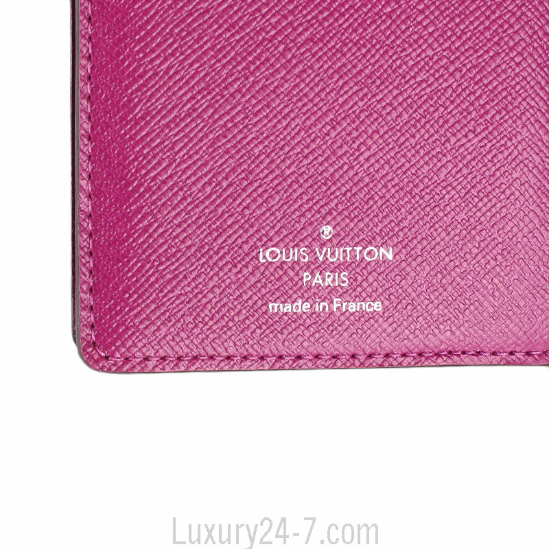 Louis Vuitton Purple Epi Joey Wallet