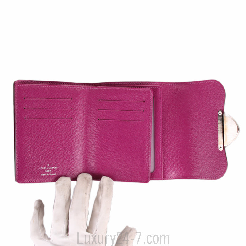 Louis Vuitton Purple Epi Joey Wallet