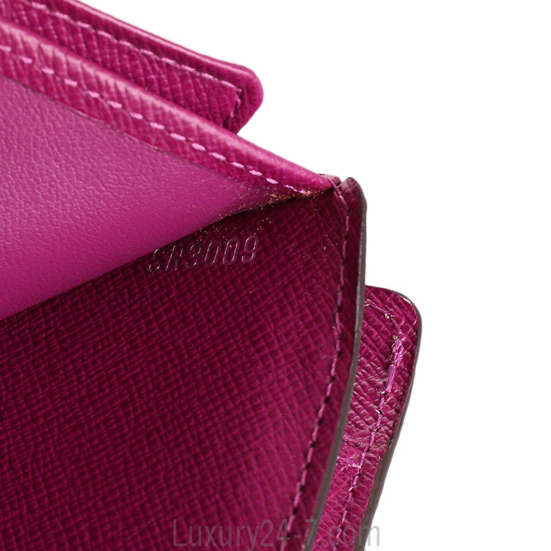 Louis Vuitton Purple Epi Joey Wallet